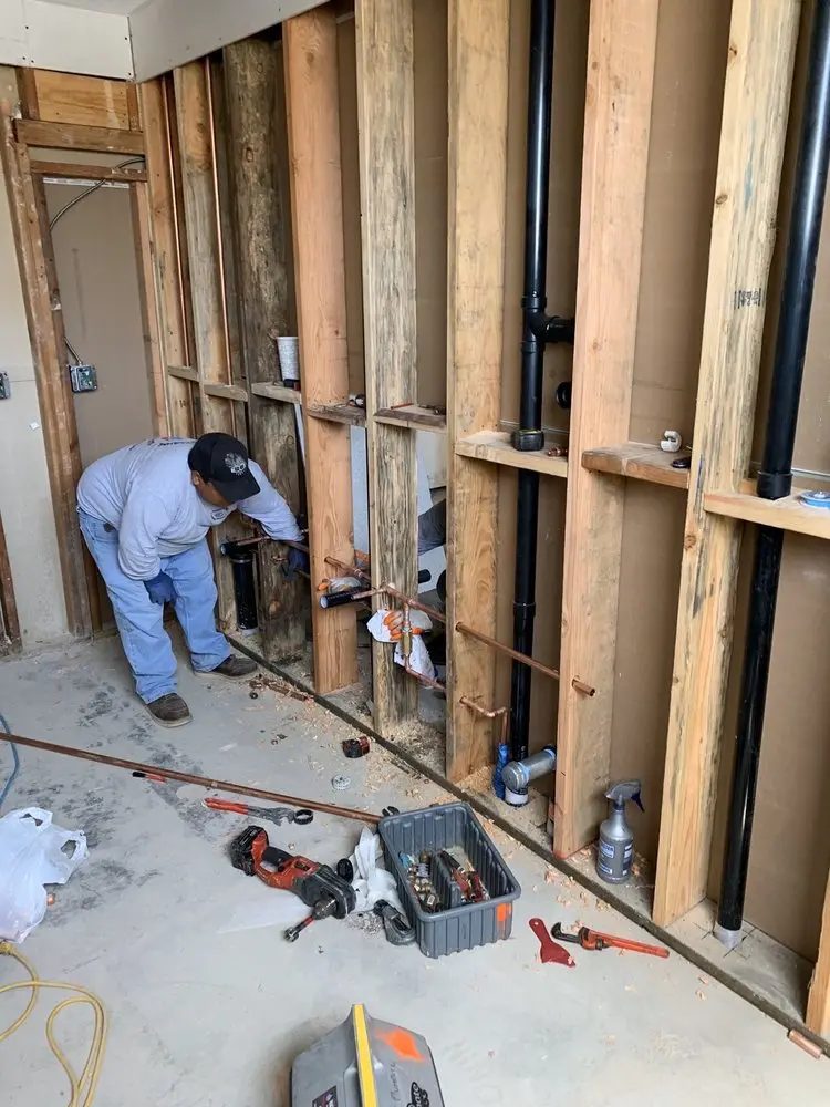 Commercial rough-in plumbing for Gas Line Repair in Burkesville